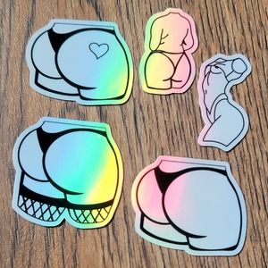 *Adult* Booty Sticker Set // Sticker  planner sticker